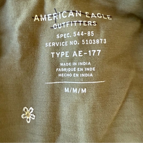 American Eagle Outfitters Women Green Jacket Size Medium - Picture 6 of 6